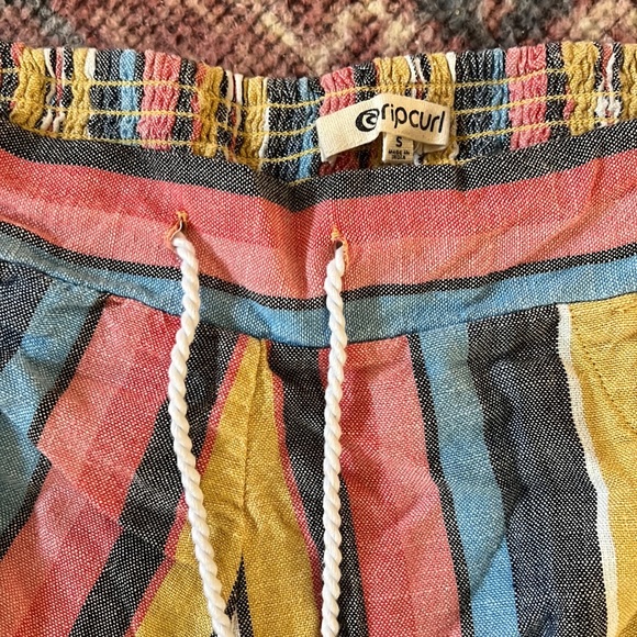 RIPCURL Rainbow Striped Beach Shorts - Picture 3 of 7